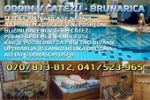 House with multiple beds in Terme Catez